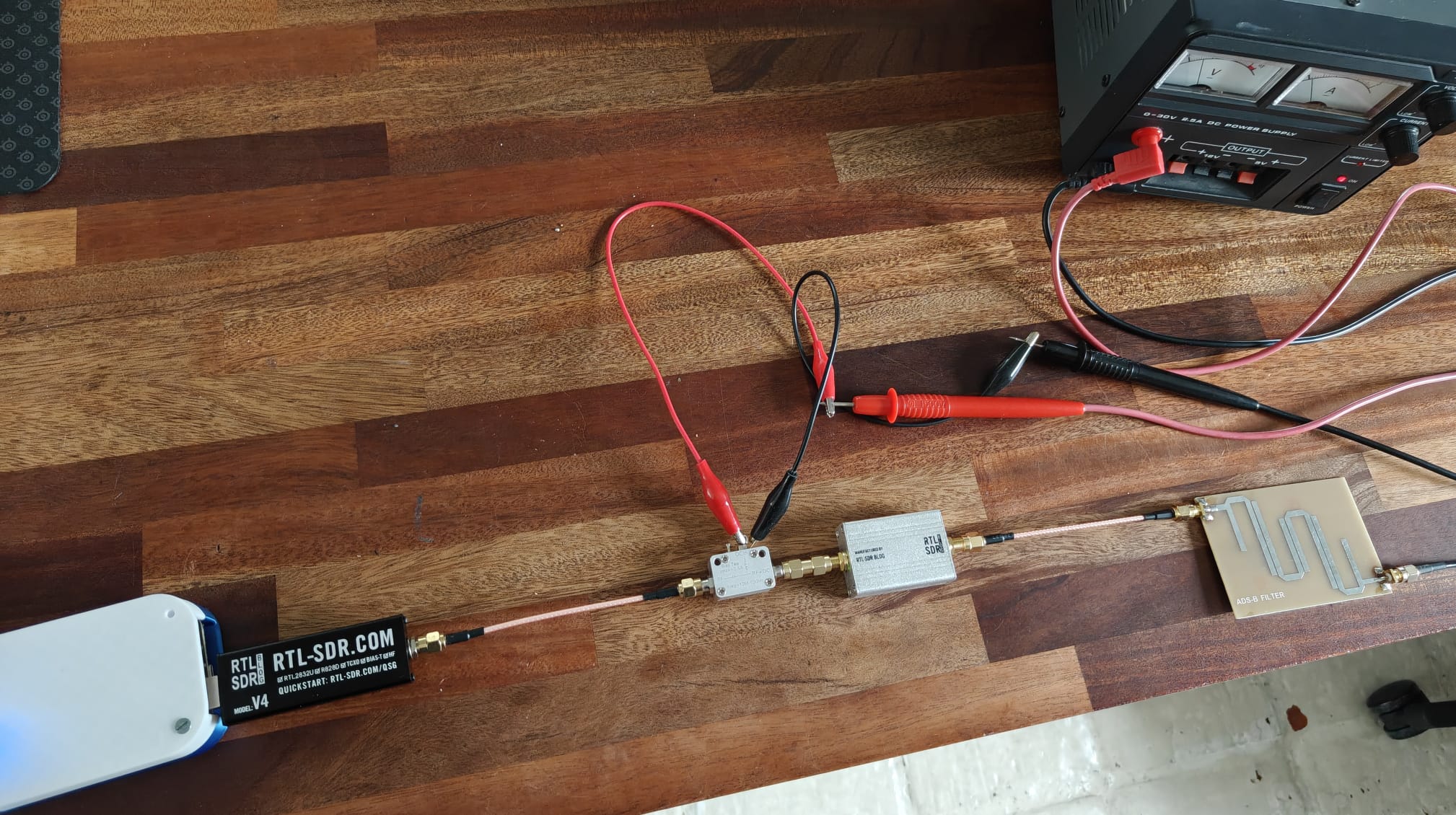 BeagleBone Black with LNA and 1090 MHz filter